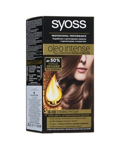 Oleo Intense Краска для волос 6 10 Тёмно русый 50мл Syoss