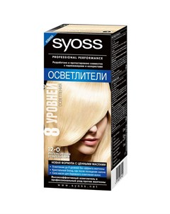 Color Краска для волос 12 0 Интенсивный осветлитель 50мл Syoss