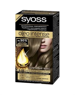 Oleo Intense Краска для волос 6 55 Пепельный темно русый 115 мл Syoss