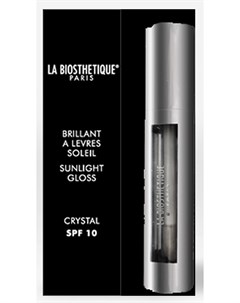 Блеск солнцезащитный для губ SPF 10 Sunlight Gloss Crystal 4 5 мл La biosthetique