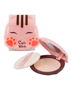 Пудра для лица Cats Wink Clear Pact 02 11 г Tony moly