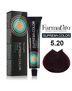 5 20 краска для волос светло каштановый ирис SUPREMA 60 мл Farmavita