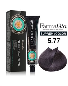 5 77 краска для волос средний интенсивный коричневый кашемир SUPREMA 60 мл Farmavita