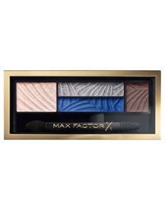 Тени четырехцветные для век и бровей 06 Smokey Eye Drama Kit azzure allure Max factor