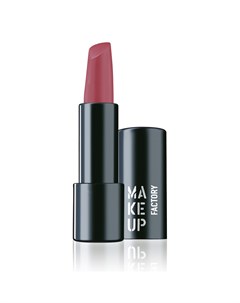 Помада полуматовая устойчивая для губ 158 ягодно розовый Magnetic Lips semi mat long lasting 4 г Make up factory