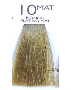 10МАТ краска с коллагеном для волос матовый блонд платина DNA COLOR 100 мл Shot