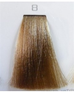 8 краска для волос biondo chiaro HAIR LIGHT CREMA COLORANTE 100 мл Hair company