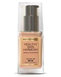 Основа тональная 50 Healthy Skin Harmony Miracle Foundation natural Max factor