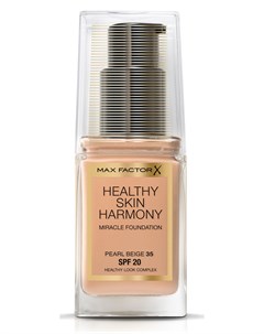 Основа тональная 35 Healthy Skin Harmony Miracle Foundation pearl beige Max factor