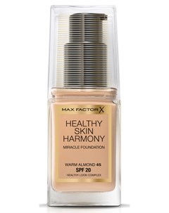 Основа тональная 45 Healthy Skin Harmony Miracle Foundation warm almond Max factor