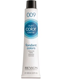 009 краска 3 в 1 для волос бирюзовый NUTRI COLOR CREME 100 мл Revlon professional
