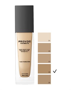 Основа тональная для нормальной и комбинированной кожи 24 CheckMatte Foundation 30 мл Provoc