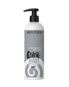 Краска ухаживающая прямого действия с кератином для волос серый COLOR TWISTER 300 мл Selective professional