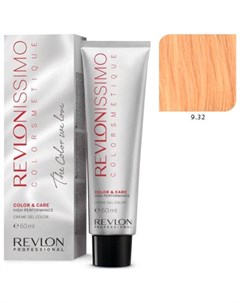 9 32 краска для волос очень светлый блондин золотисто переливающийся RP REVLONISSIMO COLORSMETIQUE 6 Revlon professional