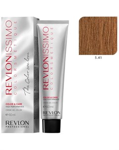 5 4 краска для волос светло коричневый медный RP REVLONISSIMO COLORSMETIQUE 60 мл Revlon professional