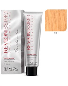 9 3 краска для волос очень светлый золотой RP REVLONISSIMO COLORSMETIQUE 60 мл Revlon professional