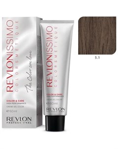 5 1 краска для волос светло коричневый пепельный RP REVLONISSIMO COLORSMETIQUE 60 мл Revlon professional