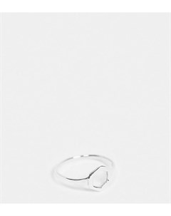 Серебряное кольцо с дизайном в форме шестиугольника Kingsley ryan