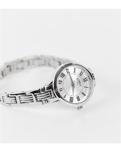 Серебристые женские часы с круглыми звеньями Эксклюзивно для ASOS Limit