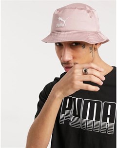 Розовая атласная панама Puma