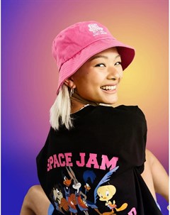 Розовая панама с логотипом Space Jam A New Legacy Asos design