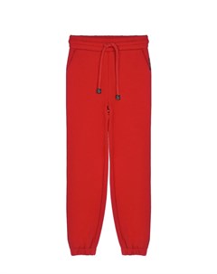 Красные спортивные брюки с эластичным поясом Dan maralex