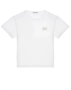 Базовая футболка белого цвета Dolce&gabbana