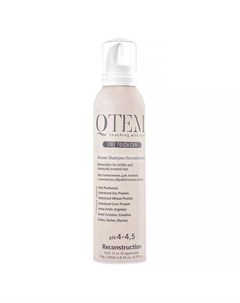 Протеиновый мусс шампунь Восстановление для ломких и химически обработанных волос 260 мл Soft Touch  Qtem
