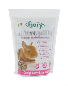 Корм для крольчат Micropills Baby Rabbits 850 г Fiory