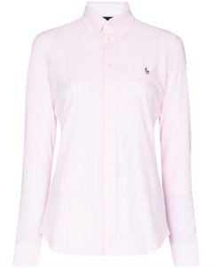 Рубашка оксфорд с вышитым логотипом Polo ralph lauren