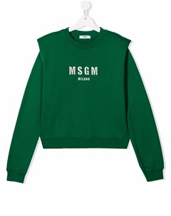 Толстовка с логотипом Msgm kids