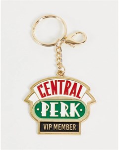 Брелок для ключей с цепочкой и надписью Central Perk x Friends Typo