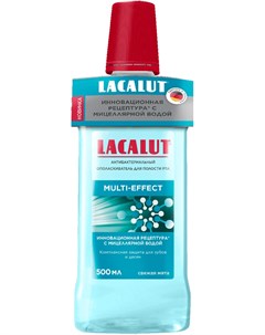 Ополаскиватель для полости рта Мульти эффект антибактериальный 500мл Lacalut