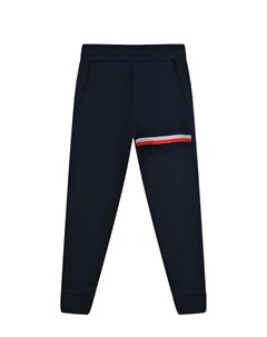 Темно синие спортивные брюки Moncler