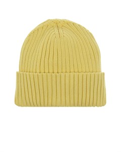 Желтая шапка с рельефной отделкой Regina