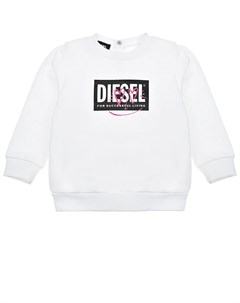 Белый свитшот Diesel