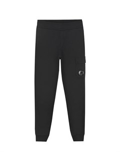 Черные спортивные брюки с накладным карманом C.p. company