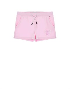 Розовые шорты с логотипом Tommy hilfiger