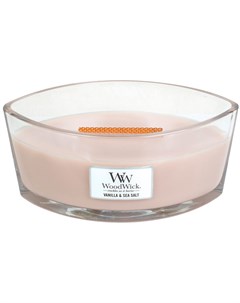 Свеча ароматическая эллипс Ваниль и морская соль Woodwick
