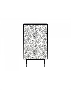 Двустворчатый шкаф boho color серый 84x150x40 см Ogogo