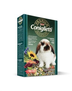 Premium Coniglietti Корм для кроликов 500 гр Padovan