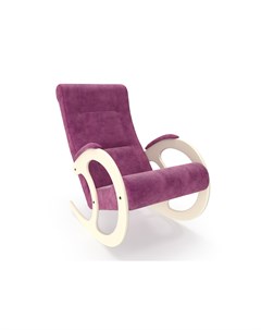 Кресло качалка engle фиолетовый 58x104x87 см Комфорт