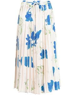 Плиссированная юбка с цветочным принтом Rejina pyo