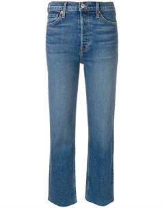Укороченные джинсы с необработанным краем Re/done