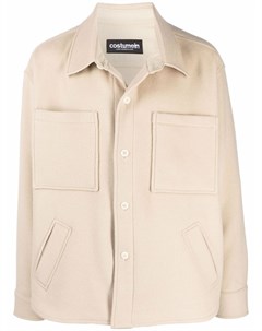 Куртка рубашка из смесовой шерсти Costumein