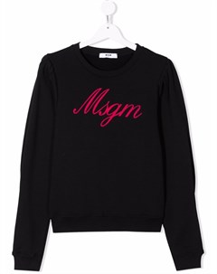 Толстовка с логотипом Msgm kids