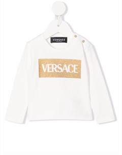 Толстовка с логотипом Versace kids