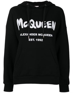 Худи с логотипом Alexander mcqueen