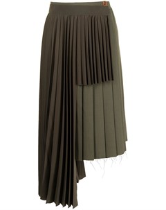 Плиссированная юбка асимметричного кроя Maison mihara yasuhiro