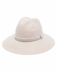 Шерстяная шляпа федора с заклепками Fabiana filippi